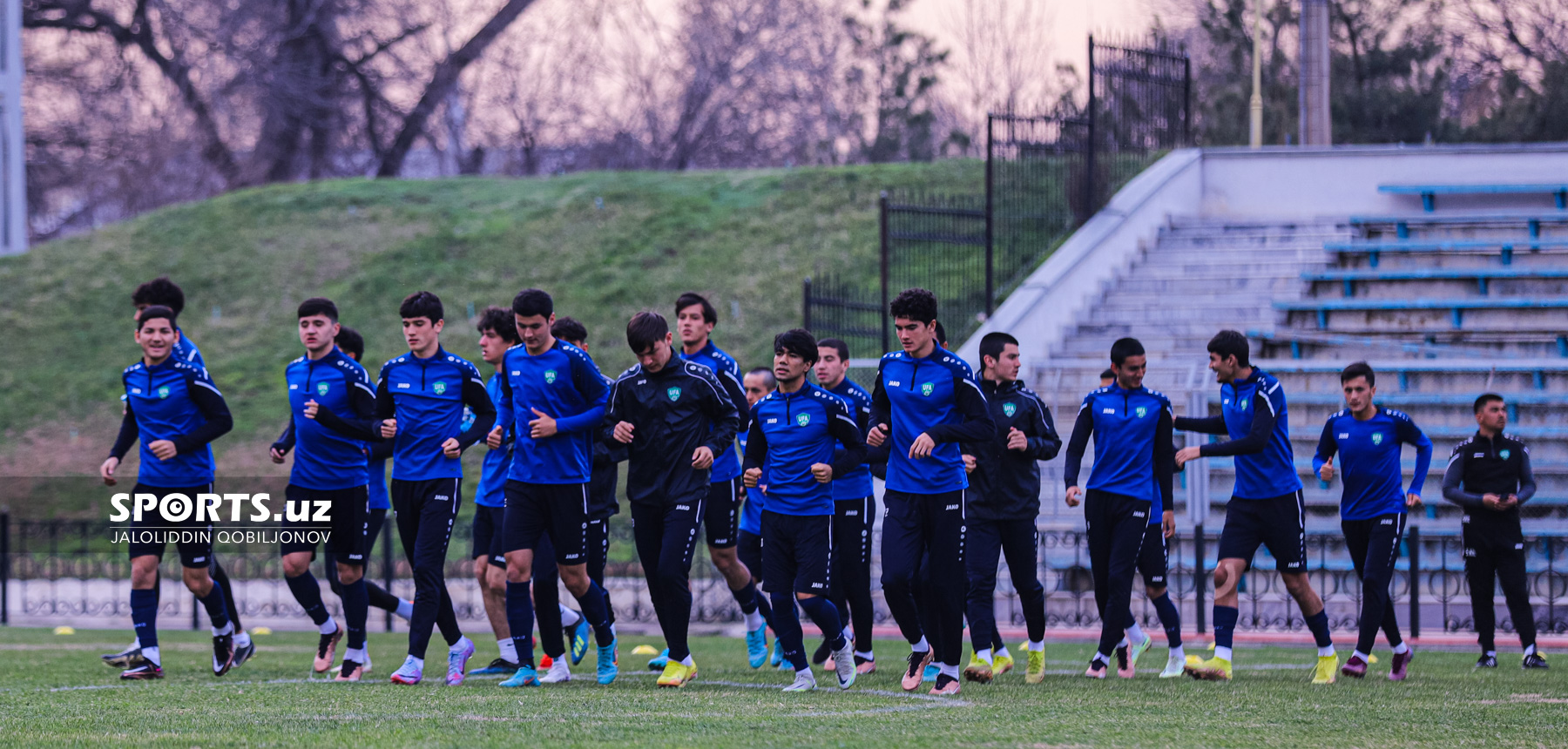 Uzbekistan U20 training